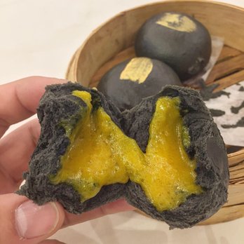 Chef Tony - Steamed bun filled with salty egg yolk lava - Dim Sum Near Me - Richmond, British Columbia