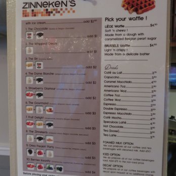 Zinneken's - Harvard Square - Zinneken’s menu 3/2017 - Belgian Near Me - Cambridge, Massachusetts Zinneken's - Harvard Square - Zinneken’s menu 3/2017 - Belgian Near Me - Cambridge, Massachusetts