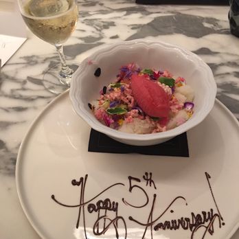 Masseria - Peach dessert - Italian Near Me - Washington, DC, District of Columbia