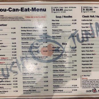 Sushi Junai 2 - Menu - Sushi Bars Near Me - Austin, Texas Sushi Junai 2 - Menu - Sushi Bars Near Me - Austin, Texas