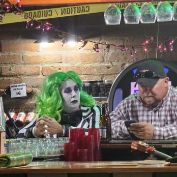 The Thirsty Lizard Bar + Grill + Events - Customers dressed up for Halloween - Bars Near Me - Mcneal, Arizona