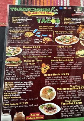 Menu photo 6 Cantinflas Mexican Grill Sallisaw, OK