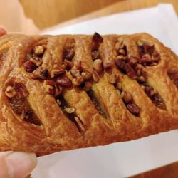 Equator Coffee - Pecan danish. Delicious! It's like a pecan butter tart and a danish got together and had a baby. Lol.