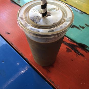 Cuban Coffee Queen Waterfront - Cafe Con Leche iced... Omg. So good! - Coffee & Tea Near Me - Key West, Florida Cuban Coffee Queen Waterfront - Cafe Con Leche iced... Omg. So good! - Coffee & Tea Near Me - Key West, Florida