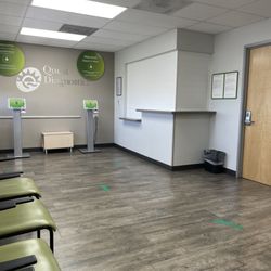 Quest Diagnostics - Kiosk to sign in.