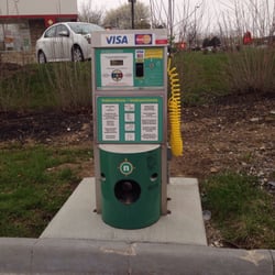 Shell Oil - $1 = 4min  each additional min $.25