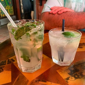Old Town Mexican Cafe - Yummy mojito and a Tito's and sofa - Mexican Near Me - Key West, Florida