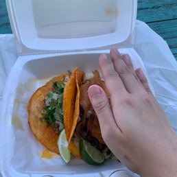 Pretty large tacos