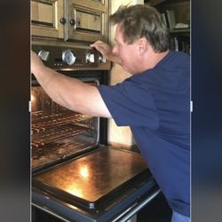 Able Appliance - This is John.Working on a customers range.