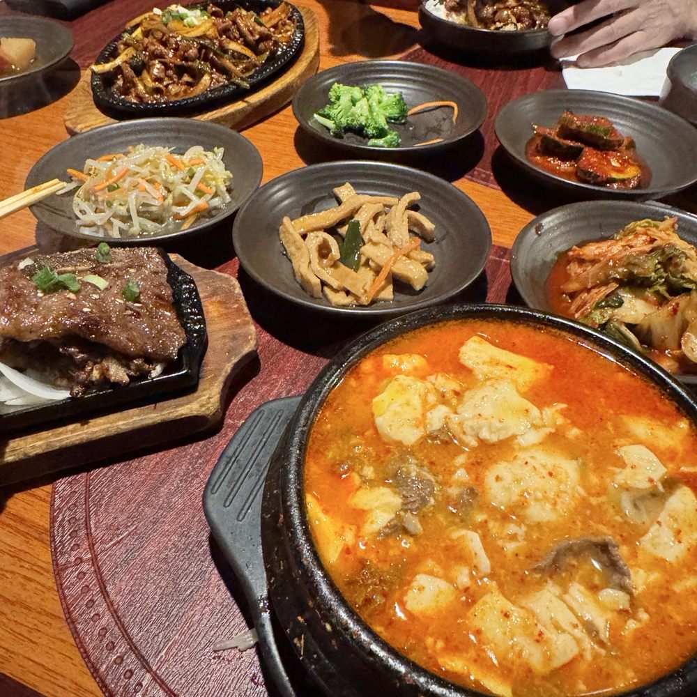 Beef tofu soup Beef tofu soup