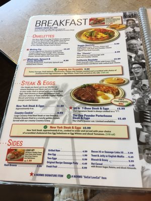 Menu photo 8 NORMS Restaurant Whittier, CA