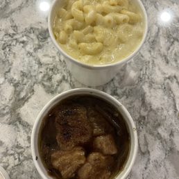 French Onion Soup and Homemade Mac N ' Cheese French Onion Soup and Homemade Mac N ' Cheese