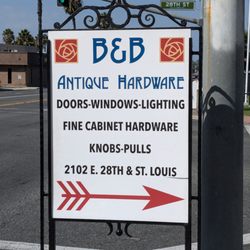 B & B Antique Hardware - Located on the corner of 28th and St. Louis