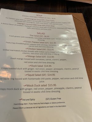 Menu photo 5 Up Thai Morris Plains, NJ