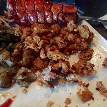 MAX's Wine Dive - Too much (leftover) breading on the lobster - Wine Bars Near Me - Houston, Texas MAX's Wine Dive - Too much (leftover) breading on the lobster - Wine Bars Near Me - Houston, Texas