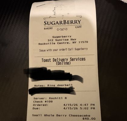 Menu photo 1 Sugarberry Bakery Rockville Centre, NY Menu photo 1 Sugarberry Bakery Rockville Centre, NY