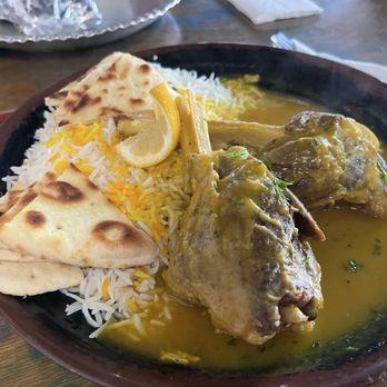 Basil Mediterranean Cafe - Persian Saffron Lamb Shank - Sandwiches Near Me - Oklahoma City, Oklahoma