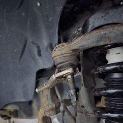 West Chapel Auto Service - Sometimes you need multiple tools working together to get the job done! These locking pliers and an electric impact did the trick.