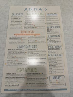 Menu photo 6 Anna's House - Holland Holland, MI
