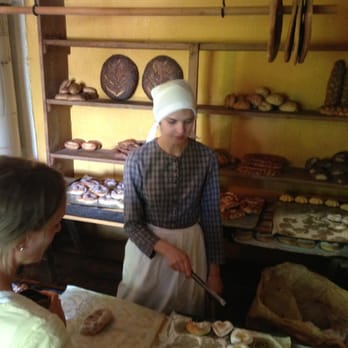 Skansen - At the bakery! Get the cinnamon bun - Botanical Gardens Near Me - Stockholm, Alberta