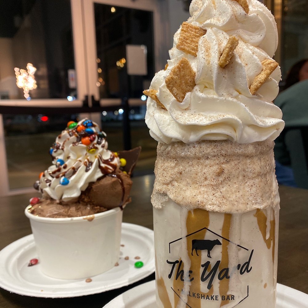 The Yard Milkshake Bar - Cookie Butter Me Up Pint - $16 - Ice Cream & Frozen Yogurt Near Me - Virginia Beach, Virginia The Yard Milkshake Bar - Cookie Butter Me Up Pint - $16 - Ice Cream & Frozen Yogurt Near Me - Virginia Beach, Virginia