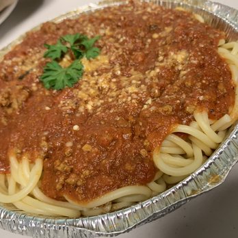 Carlos Pizza - Pasta with Meat Sauce - Pizza Near Me - Reading, Pennsylvania Carlos Pizza - Pasta with Meat Sauce - Pizza Near Me - Reading, Pennsylvania