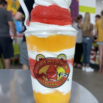 Jeremiah's Italian Ice - Cherry & Orange Smash Gelati - Desserts Near Me - Gilbert, Arizona Jeremiah's Italian Ice - Cherry & Orange Smash Gelati - Desserts Near Me - Gilbert, Arizona