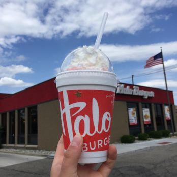 Halo Burger - Our milkshakes are HEAVENLY! - Burgers Near Me - Burton, Michigan