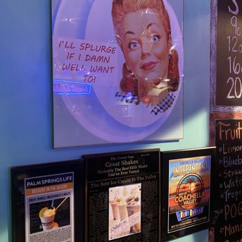 Great Shakes - Decor - Ice Cream & Frozen Yogurt Near Me - Palm Springs, California Great Shakes - Decor - Ice Cream & Frozen Yogurt Near Me - Palm Springs, California