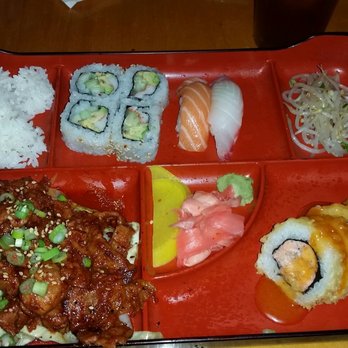 Midori Sushi - Spicy Pork Bulgogi Bento Box - Japanese Near Me - Austin, Texas Midori Sushi - Spicy Pork Bulgogi Bento Box - Japanese Near Me - Austin, Texas