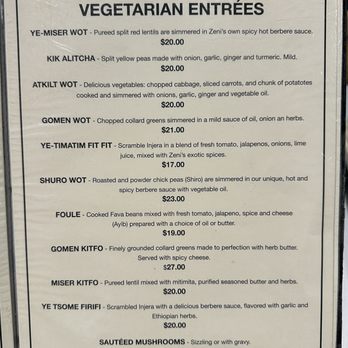 Zeni Ethiopian Restaurant - Menu January 2026 - Ethiopian Near Me - San Jose, California Zeni Ethiopian Restaurant - Menu January 2026 - Ethiopian Near Me - San Jose, California