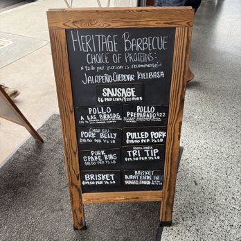 Heritage Barbecue - Menu - Barbeque Near Me - San Juan Capistrano, California