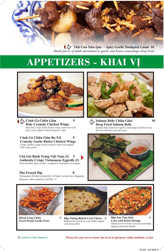 GARLIC AND CHIVES Updated October 2024 7648 Photos & 2240 Reviews