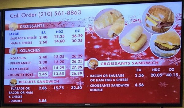 Menu photo 2 Snowflake Donuts San Antonio, TX
