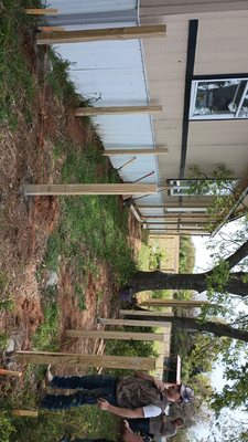 12x60 wraparound porch - built a 12x60 wrap around porch for Mrs stiilly, with a partial roof and front 6 ft wide entry stairs 12x60 wraparound porch - built a 12x60 wrap around porch for Mrs stiilly, with a partial roof and front 6 ft wide entry stairs