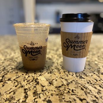 Summer Moon Coffee - Iced Mocha Moon & House blend coffee with a splash of sweet cream - Coffee & Tea Near Me - San Antonio, Texas Summer Moon Coffee - Iced Mocha Moon & House blend coffee with a splash of sweet cream - Coffee & Tea Near Me - San Antonio, Texas