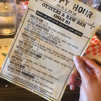 Hive - Happy hour menu - Korean Near Me - San Diego, California