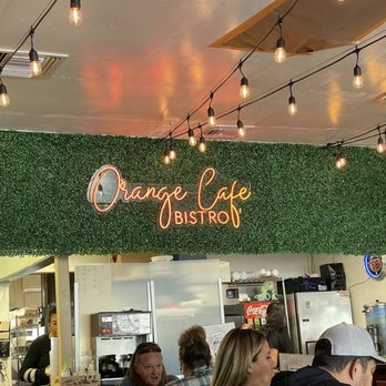 Orange Cafe Bistro - New interior, sign and ownership - Breakfast & Brunch Near Me - Orange, California
