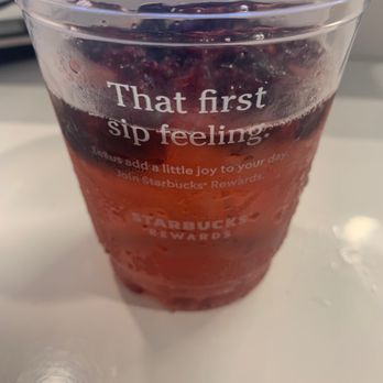 Starbucks - Very Berry Hibiscus Starbucks Refreshers TM Beverage - Coffee & Tea Near Me - La Jolla, California Starbucks - Very Berry Hibiscus Starbucks Refreshers TM Beverage - Coffee & Tea Near Me - La Jolla, California