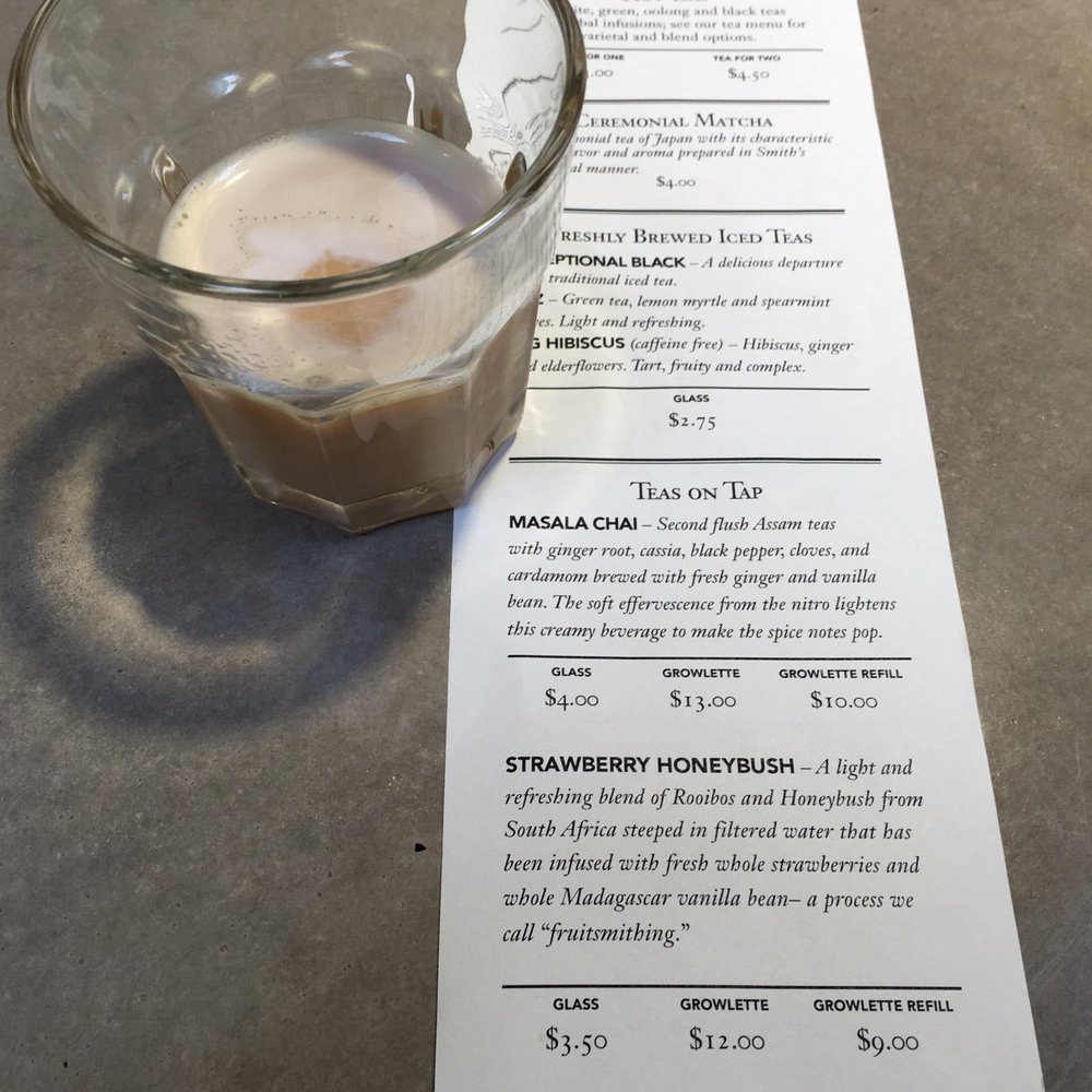 Smith Teamaker - Sampling of Masala Chai - Tea Rooms Near Me - Portland, Oregon Smith Teamaker - Sampling of Masala Chai - Tea Rooms Near Me - Portland, Oregon