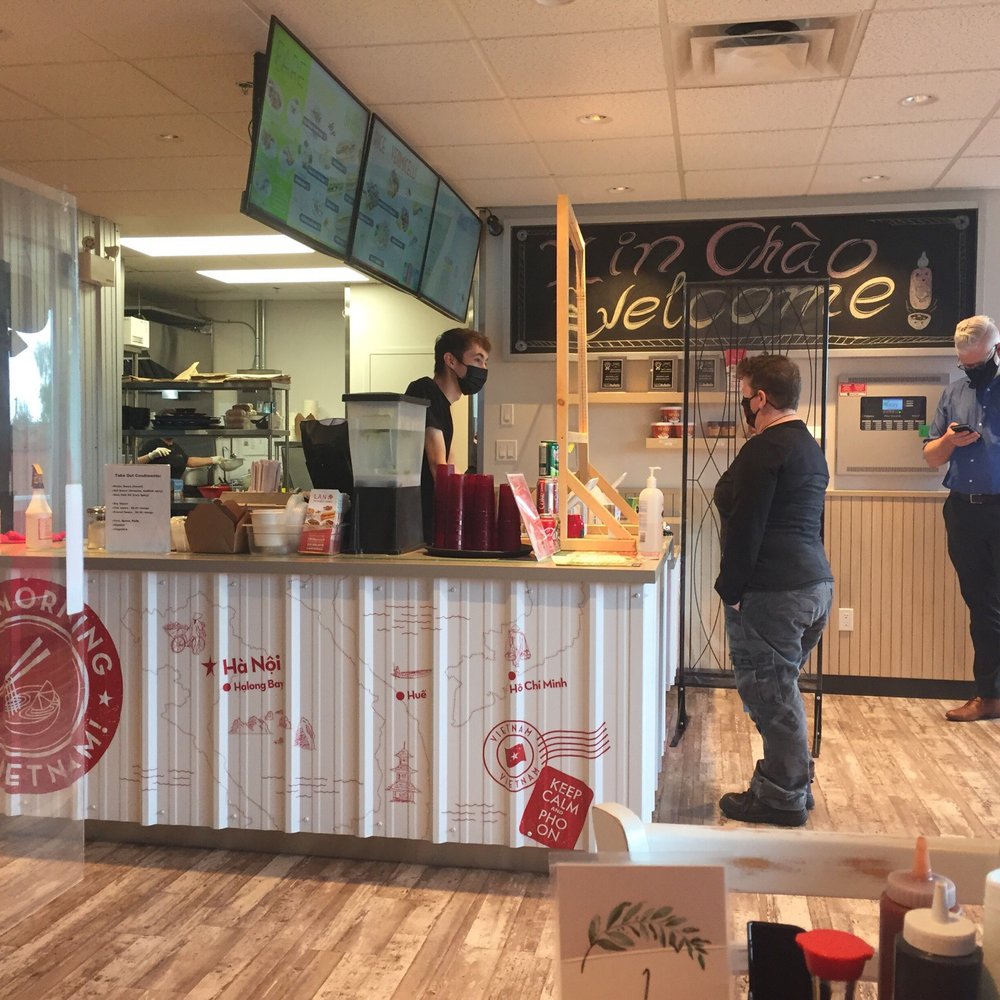Order area, kitchen in background, very clean, friendly staff! Order area, kitchen in background, very clean, friendly staff!