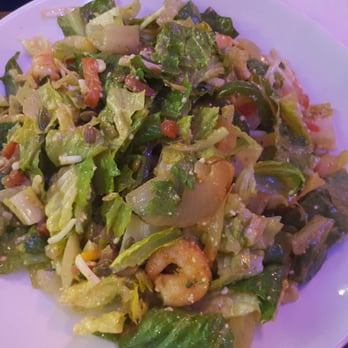 Chevys Fresh Mex - Not sure which dressing was on this, but boyfriend got his shrimp & was happy. - Bars Near Me - Hanover, Maryland Chevys Fresh Mex - Not sure which dressing was on this, but boyfriend got his shrimp & was happy. - Bars Near Me - Hanover, Maryland