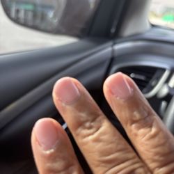 Balanced Soul Wellness - Gel polish on my skin. Terrible manicure. Dry skin.
