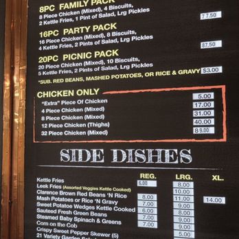 Honey's Kettle Fried Chicken - Updated menu as of 6/26 - Southern Near Me - Culver City, California Honey's Kettle Fried Chicken - Updated menu as of 6/26 - Southern Near Me - Culver City, California