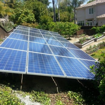 Pure Solar Power - Encinitas ground installation - April 2013 - Solar Installation Near Me - Leucadia, California