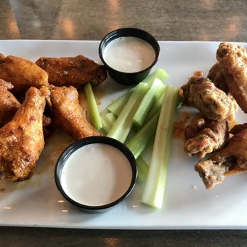 Firepit Pizza Tavern - WINGS - Buffalo (left) - Unicorn (right) - Pizza Near Me - Atlanta, Georgia Firepit Pizza Tavern - WINGS - Buffalo (left) - Unicorn (right) - Pizza Near Me - Atlanta, Georgia