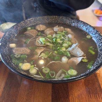 Phosho Dough - Fresh Sliced Beef and Beef Ball Noodle Soup - Vietnamese Near Me - Berkeley, California
