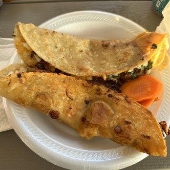 Taqueria Milagritos - Quesabirrias in corn tortilla - Mexican Near Me - Tulsa, Oklahoma Taqueria Milagritos - Quesabirrias in corn tortilla - Mexican Near Me - Tulsa, Oklahoma