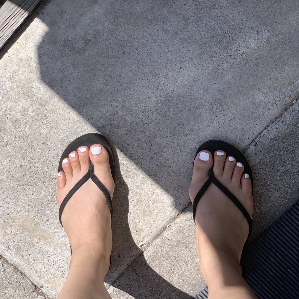 Nail'd It! Spa - Pedicure: My own nails. Basic pedicure service. White. By May. - Nail Salons Near Me - Stanton, California Nail'd It! Spa - Pedicure: My own nails. Basic pedicure service. White. By May. - Nail Salons Near Me - Stanton, California