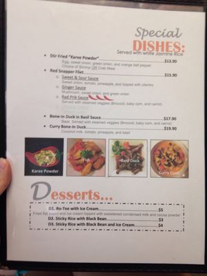 Menu photo 2 Just Thai Columbus, GA